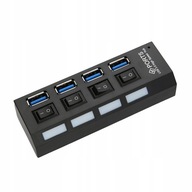 HUB USB 3.0 4 porty x4 SPLITTER Splitter