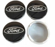 FORD Čierne šiltovky 54MM SET ALU ČIAPKY