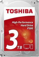 TOSHIBA Drive P300 3,5-palcový 3TB SATA 7200 ot./min 64 MB