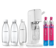 SodaStream ART WHITE + 2x POISTKOVÁ FĽAŠA 1L + CO2