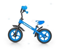 BALANCE BIKE BEZPEČNÝ PEVNÝ SVETLOMODRÝ