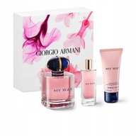 ARMANI MY WAY SET 90ML EDP + 50ML + 15ML