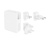 Belkin WCH014BTWH nástenná nabíjačka 140W USB / 3x USB-C + sada zástrčiek