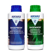 Nikwax BaseWash 1L + BaseFresh 1L na športové oblečenie