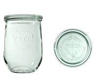 WECK Tulpe Jar 1062ml WEKI org. NEMČINA x6ks