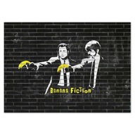 Plagáty 70x50 Banksy Banana Fiction