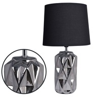 Strieborná nočná lampa LARGE ELEGANT 41 cm