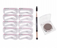 Set na líčenie obočia Stamp Brows 10 Cappuccino