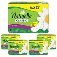 Hygienické vložky Naturella Classic Maxi s krídelkami 16 ks x 5