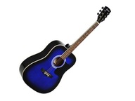 Akustická gitara Ever Play AP-400 BLB + obal + ladička