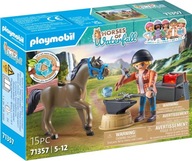 PLAYMOBIL VODOPÁD RANČ SMITH BEN A ACHILLES HORSE 71357