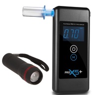 PRO X5 PLUS alkohol tester PLATINUM SENSOR Presný elektrochemický ZDARMA