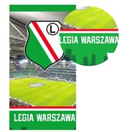 BAVLNENÁ OTERKA PLÁŽOVÁ 70X140 LEGIA WARSZAWA