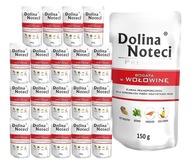 DOLINA NOTECI PREMIUM mokré krmivo pre psov bohaté na hovädzie mäso 20x150g