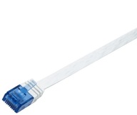 PLOCHÝ sieťový kábel LAN RJ45 patchcord CAT5e 10m