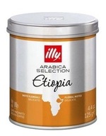 Illy Arabica Selection Ethiopia mletá káva v plechovke 125g