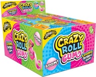 Johny Bee Crazy Roll Gum Bubble Gums 24 ks