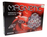 Magnetické bloky Magnetické puzzle 84 ks.