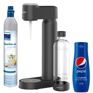 PHILIPS karbonizátor čierny + PEPSI SodaStream.