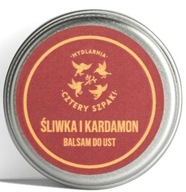 Trzy Szpaki balzam na pery slivka a kardamón 15 ml