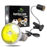 75W ŽIAROVKA A KERAMICKÁ LAMPA S KLIPOU NA TERÁRIOVÝ SET