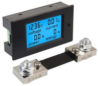 662 Napäťový prúd Power Meter Wattmeter DC 100A