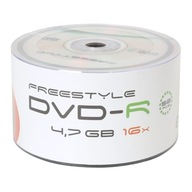 Disky DVD-R Freestyle 4,7GB 16x - sada 50 ks.