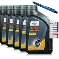 5 LITROV OLEJA FUCHS TITAN SINTOFLUID 75W80 - AUTORIZOVANÝ DISTRIBÚTOR