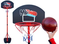 Veľká basketbalová lopta 240 cm - set s loptou SP0629