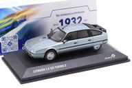 SOLIDO CITROEN CX GTI TURBO II 1988 svetlomodrá metalíza 1:43