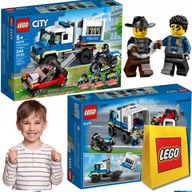 LEGO City 60276 Darček pre policajný väzenský konvoj