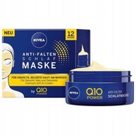 NIVEA Sleeping Melt-In Q10 Power Night maska ​​na tvár, krk a dekolt 50 ml