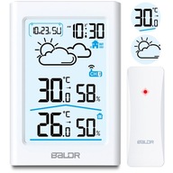 BEZDRÔTOVÁ METEOSTANICA Vlhkomer + SENZOR