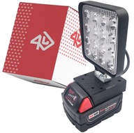 P4U PRACOVNÁ LAMPA PRE MILWAUKEE M18 Čierna