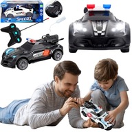 POLICAJNÉ RC AUTO RC AUTO PARNÉ DYMOVÉ SVETLÁ POLICAJNÉ ČIERNA