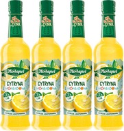 Herbapol citrónový limonádový sirup 420ml x4