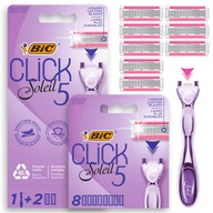 BIC CLICK SOLEIL 5 holiacich strojčekov + 10 NÁPLŇOV