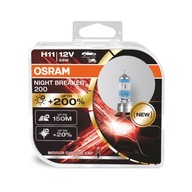 Osram H11 NIGHT BREAKER 200 55W žiarovka 2ks 64211NB200-HCB