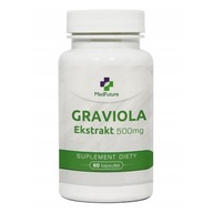 EXTRAKT MEDFUTURE GRAVIOLA 500 MG DIABETES 60 KAPS