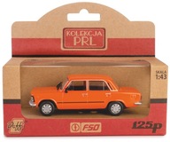 RETRO zberateľské auto FIAT 125p mix 4 FARBY Daffi kovové autíčka