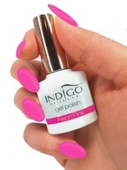 Indigo hybridný lak na nechty Neon Pink 7ml