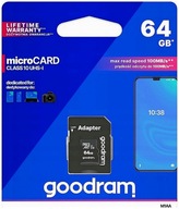 Pamäťová karta Micro SD 64 GB 64 GB GOODRAM ORIGINAL