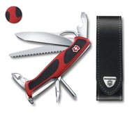 Victorinox 0.9663.MC, Ranger 78 M Grip vreckový nôž + kožené puzdro 4.0505.L