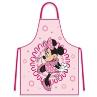 Detská zástera + ružový šéfský klobúk Minnie Mouse pre dievčatá