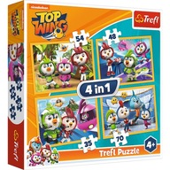 Super Wings puzzle Cool 4v1 Trefl balenie