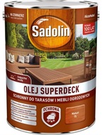 SADOLIN SUPERDECK - terasový olej, mahagón, 5l