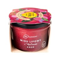 Lipový med s malinami BEHARMONY krém 230g