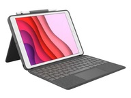 LOGITECH Combo Touch puzdro na iPad šedá klávesnica