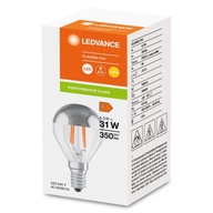 LED ZRKADLO SILVER E14 4W P31 2700K žiarovka LEDVANCE