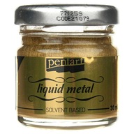 LIQUID METAL tekutá pentartová farba 30ml zlatá